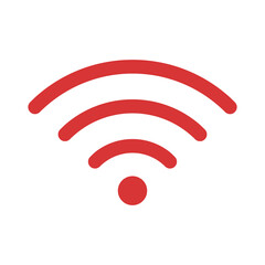 Wall Mural - Wi-fi web icon