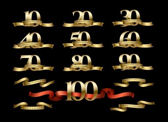 celebration anniversary numbers