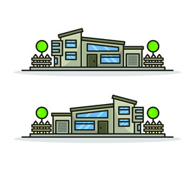 Sticker - Illustrated house