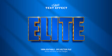 Editable Text Effect, Elite Text