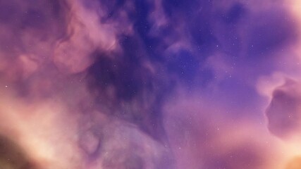 Space Nebula science astronomy background. Fly through large clusters of stars and galaxies. nebula Starry outer space background. Nebula Space background