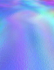 Sticker - Ripples. 3D Rendering