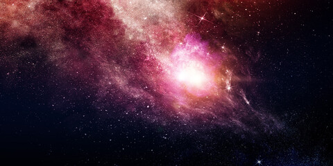Aufkleber - Image of outer space. . Mixed media