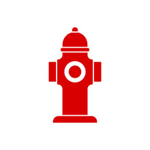 Fire Hydrant Icon Design Template Vector Isolated Illustration