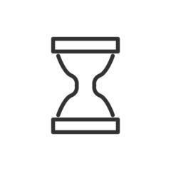 Canvas Print - Timer line icon.