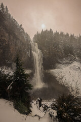  Salt Creek Falls in Snow