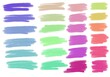 © Tetiana - Markers stripes on white background for wallpaper
