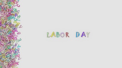 Wall Mural - Labor Day