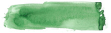 Watercolor Stain Texture Green Bright Element Design