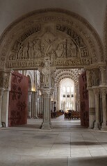 Wall Mural - entrance to the church