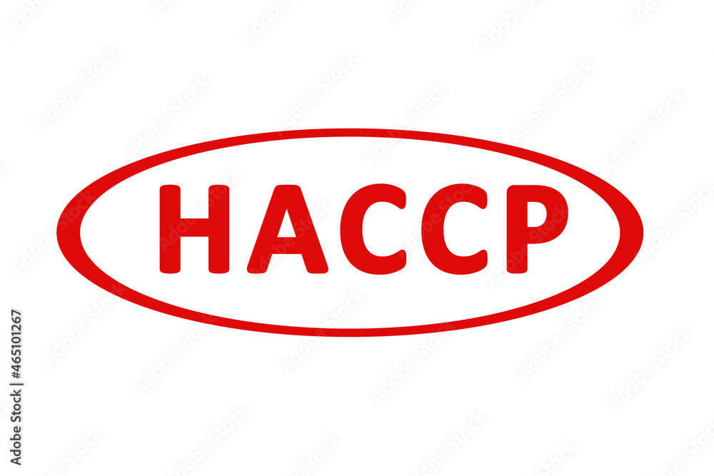 Stock-Illustration „HACCP Hazard Analysis Critical Control Points icon ...