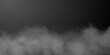 Vector isolated smoke PNG.
White smoke texture on a transparent black background.
Special effect of steam, smoke, fog, clouds.