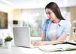 © BillionPhotos.com - Thoughtful female studying working from home