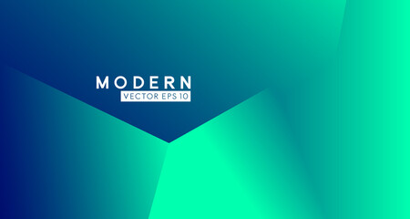 Wall Mural - abstract modern light blue polygonal geometric background. minimal mosaic shapes composition. vector