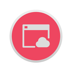 cloud browsing - sticker