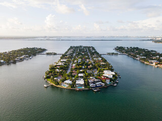 Venetian islands in miami