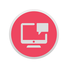 Computer Notification - Sticker
