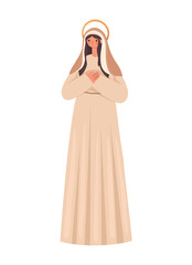 saint maria illustration