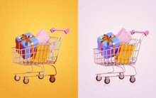 3d Shopping Cart Collection