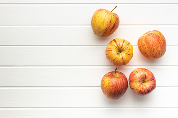 Wall Mural - Fresh autumn apples