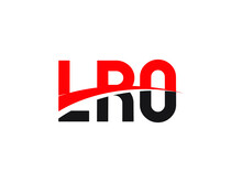 LRO Letter Initial Logo Design Vector Illustration