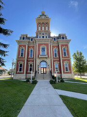 Wall Mural - Adams County Courthouse is located in the city of Decatur, the county seat of Adams County, Indiana.