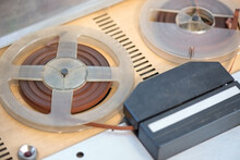 Vintage Magnetic Band Tape In Rolls