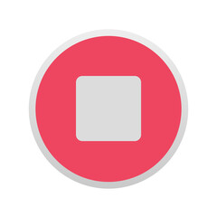stop - sticker