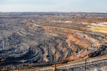 Open Pit Mine In Mining And Processing Plant