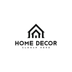 home decoration logo, icon and vector