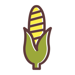 Wall Mural - Corn Icon