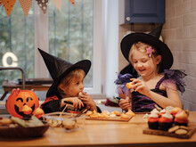 Halloween Holiday And Childhood Concept
