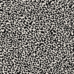 Wall Mural - white leopard spots on clothing or print. vector seamless pattern