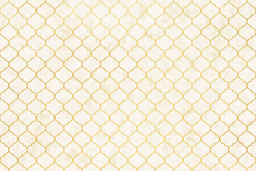 Moroccan pattern with luxury washi paper texture background. Vintage decorative pattern backdrop.
