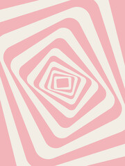 Wall Mural - geometric wavy background. vector illustration of pink abstract background. design template. hypnoti