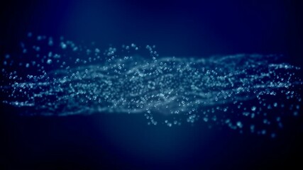 Wall Mural - Bubbles Wave Background