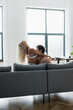 © LIGHTFIELD STUDIOS - shirtless man kissing blonde passionate woman