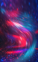 Wall Mural - dark abstract blurred background with bokeh. multicolored blurred lights, glitter scattering, neon g