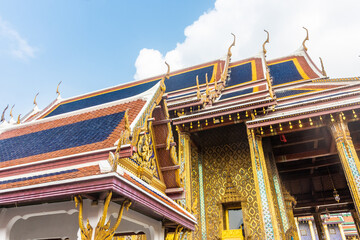 Wall Mural - BANGKOK, THAILAND, 15 JANUARY 2020: Grand Palace of Bangkok