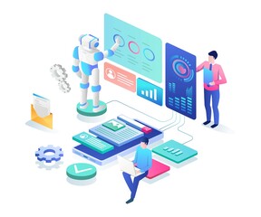 Robots and humans build smartphone apps