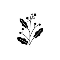 Wall Mural - Camphor olor line icon. Essential oils. Pictogram for web page, mobile app, promo.