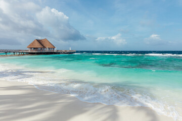 Tropical paradise in Maldives