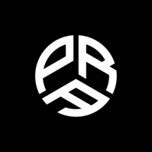 PRA Letter Logo Design On White Background. PRA Creative Initials Letter Logo Concept. PRA Letter Design. 