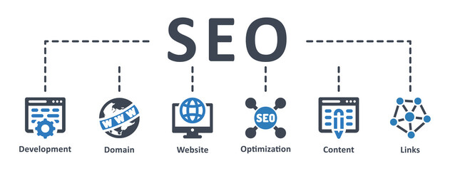 seo icon - vector illustration . seo, web, development, optimization, marketing, infographic, template, presentation, concept, banner, pictogram, icon set, icons .