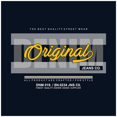 Original graphic typography vector t shirt design illustration