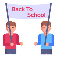 Wall Mural - Back to School 