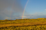 Fototapeta Tęcza - rainbow over the field