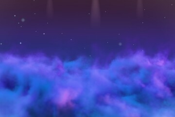 Wall Mural - cosmic heaven concept with spotlights creative abstract background for clipart purposes