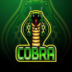 Poster - Cobra esport logo mascot design