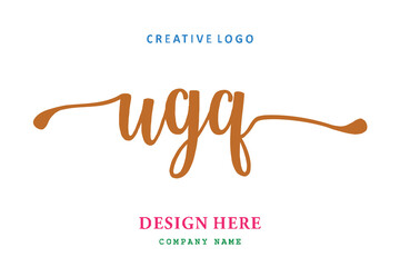 UGQ lettering logo is simple, easy to understand and authoritative